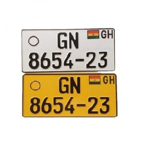 Ghana Car License Plates