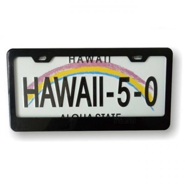 USA decoration license plate